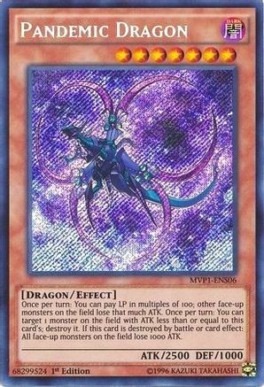 Pandemic Dragon (MVP1-ENS06) - The Dark Side of Dimensions Movie Pack: Secret Edition 1st Edition - Premium Yugioh Single from Konami - Just $0.25! Shop now at Game Crave Tournament Store