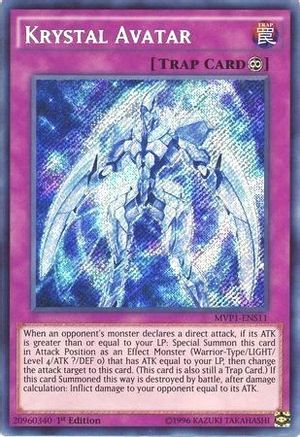 Krystal Avatar (MVP1-ENS11) - The Dark Side of Dimensions Movie Pack: Secret Edition 1st Edition - Premium Yugioh Single from Konami - Just $0.25! Shop now at Game Crave Tournament Store