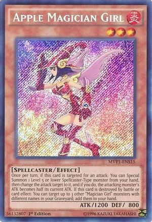 Apple Magician Girl (MVP1-ENS15) - The Dark Side of Dimensions Movie Pack: Secret Edition 1st Edition - Premium Yugioh Single from Konami - Just $3! Shop now at Game Crave Tournament Store