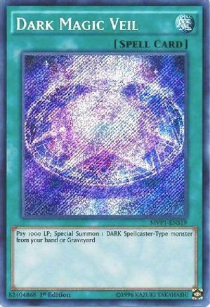 Dark Magic Veil (MVP1-ENS19) - The Dark Side of Dimensions Movie Pack: Secret Edition 1st Edition - Premium Yugioh Single from Konami - Just $0.18! Shop now at Game Crave Tournament Store