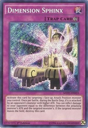 Dimension Sphinx (MVP1-ENS23) - The Dark Side of Dimensions Movie Pack: Secret Edition 1st Edition - Premium Yugioh Single from Konami - Just $0.25! Shop now at Game Crave Tournament Store