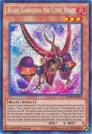 Blade Garoodia the Cubic Beast (MVP1-ENS34) - The Dark Side of Dimensions Movie Pack: Secret Edition 1st Edition - Premium Yugioh Single from Konami - Just $0.25! Shop now at Game Crave Tournament Store