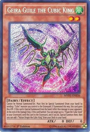 Geira Guile the Cubic King (MVP1-ENS36) - The Dark Side of Dimensions Movie Pack: Secret Edition 1st Edition - Premium Yugioh Single from Konami - Just $0.26! Shop now at Game Crave Tournament Store