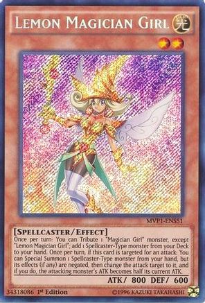 Lemon Magician Girl (MVP1-ENS51) - The Dark Side of Dimensions Movie Pack: Secret Edition 1st Edition - Premium Yugioh Single from Konami - Just $2.60! Shop now at Game Crave Tournament Store