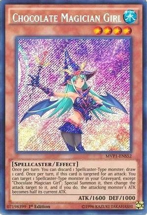 Chocolate Magician Girl (MVP1-ENS52) - The Dark Side of Dimensions Movie Pack: Secret Edition 1st Edition - Premium Yugioh Single from Konami - Just $3.83! Shop now at Game Crave Tournament Store