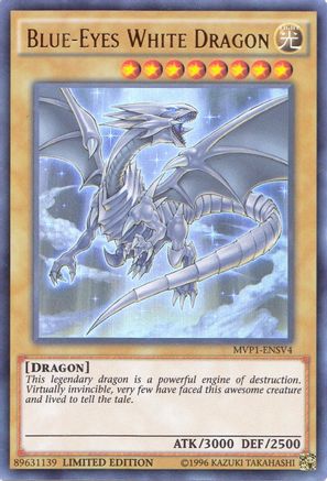 Blue-Eyes White Dragon (UR) (MVP1-ENSV4) - The Dark Side of Dimensions Movie Pack: Secret Edition Limited - Premium Yugioh Single from Konami - Just $1.90! Shop now at Game Crave Tournament Store