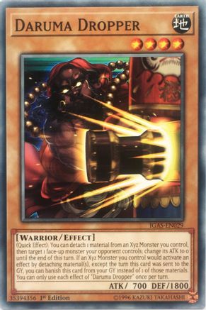 Daruma Dropper (IGAS-EN029) - Ignition Assault 1st Edition - Premium Yugioh Single from Konami - Just $0.25! Shop now at Game Crave Tournament Store