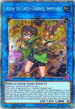 Aussa the Earth Charmer, Immovable (Starlight Rare) (IGAS-EN048) - Ignition Assault 1st Edition - Premium Yugioh Single from Konami - Just $30.31! Shop now at Game Crave Tournament Store