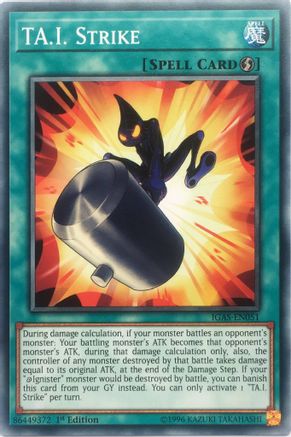 TA.I. Strike (IGAS-EN051) - Ignition Assault Unlimited - Premium Yugioh Single from Konami - Just $0.08! Shop now at Game Crave Tournament Store