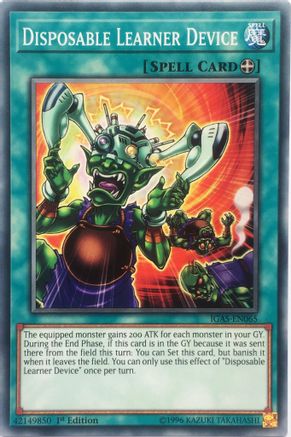 Disposable Learner Device (IGAS-EN065) - Ignition Assault 1st Edition - Premium Yugioh Single from Konami - Just $0.25! Shop now at Game Crave Tournament Store