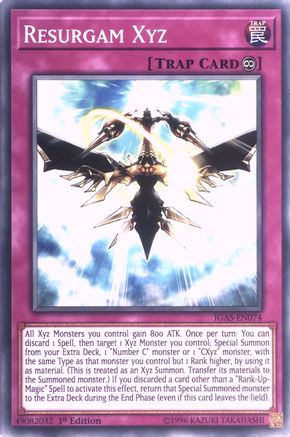 Resurgam Xyz (IGAS-EN074) - Ignition Assault 1st Edition - Premium Yugioh Single from Konami - Just $0.25! Shop now at Game Crave Tournament Store