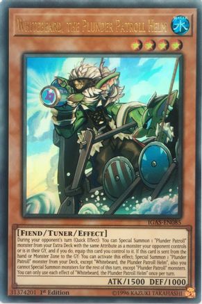 Whitebeard, the Plunder Patroll Helm (IGAS-EN085) - Ignition Assault 1st Edition - Premium Yugioh Single from Konami - Just $0.22! Shop now at Game Crave Tournament Store