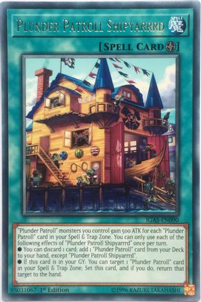 Plunder Patroll Shipyarrrd (IGAS-EN090) - Ignition Assault Unlimited - Premium Yugioh Single from Konami - Just $0.26! Shop now at Game Crave Tournament Store