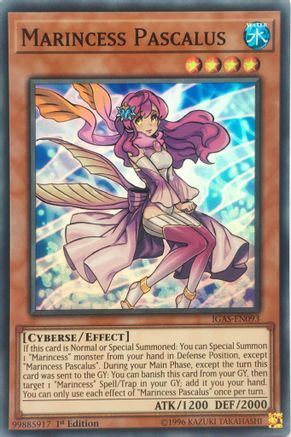 Marincess Pascalus (IGAS-EN093) - Ignition Assault Unlimited - Premium Yugioh Single from Konami - Just $0.44! Shop now at Game Crave Tournament Store