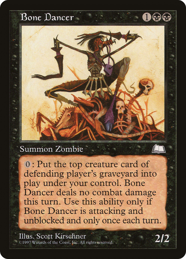 Bone Dancer (WTH-062) - Weatherlight - Premium MTG Single from Wizards of the Coast - Just $0.83! Shop now at Game Crave Tournament Store