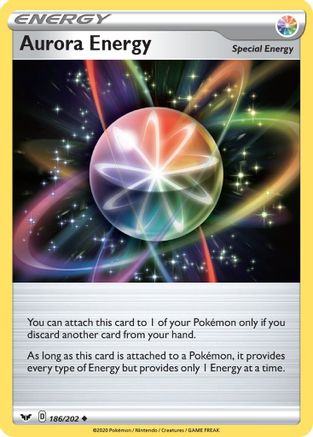 Aurora Energy 186/202 - Sword & Shield - Premium Pokemon Single from Nintendo - Just $0.25! Shop now at Game Crave Tournament Store