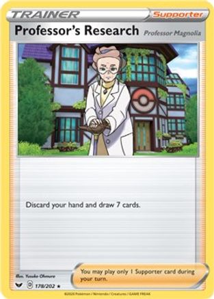 Professor's Research - 178/202 178 - Deck Exclusives - Premium Pokemon Single from Nintendo - Just $0.50! Shop now at Game Crave Tournament Store