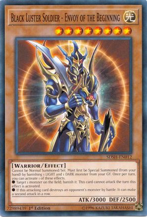 Black Luster Soldier - Envoy of the Beginning (SDSH-EN012) - Structure Deck: Shaddoll Showdown 1st Edition - Premium Yugioh Single from Konami - Just $0.34! Shop now at Game Crave Tournament Store