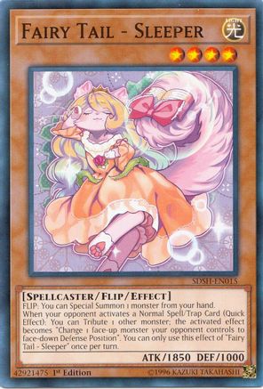 Fairy Tail - Sleeper (SDSH-EN015) - Structure Deck: Shaddoll Showdown 1st Edition - Premium Yugioh Single from Konami - Just $0.25! Shop now at Game Crave Tournament Store