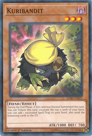 Kuribandit (SDSH-EN021) - Structure Deck: Shaddoll Showdown Unlimited - Premium Yugioh Single from Konami - Just $0.28! Shop now at Game Crave Tournament Store