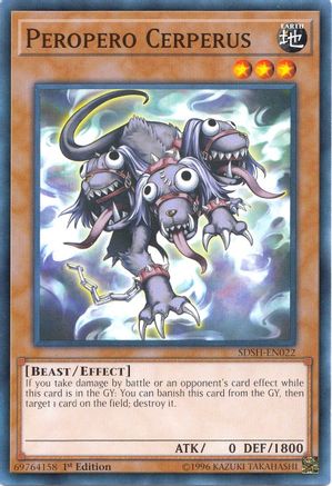 Peropero Cerperus (SDSH-EN022) - Structure Deck: Shaddoll Showdown 1st Edition - Premium Yugioh Single from Konami - Just $0.08! Shop now at Game Crave Tournament Store