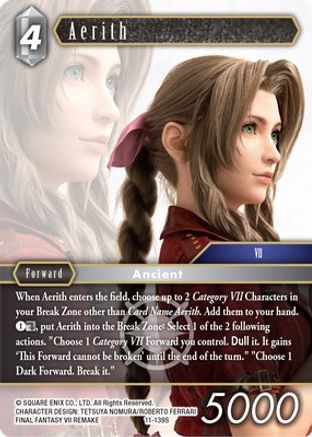 Aerith (OPUS XI) - Premium Final Fantasy Single from Opus XI - Just $1.09! Shop now at Game Crave Tournament Store
