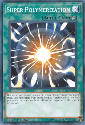 Super Polymerization (SDSH-EN026) - Structure Deck: Shaddoll Showdown Unlimited - Premium Yugioh Single from Konami - Just $1.79! Shop now at Game Crave Tournament Store