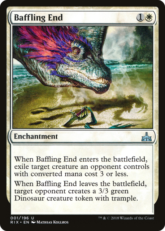 Baffling End (RIX-001) - Rivals of Ixalan - Premium MTG Single from Wizards of the Coast - Just $0.08! Shop now at Game Crave Tournament Store