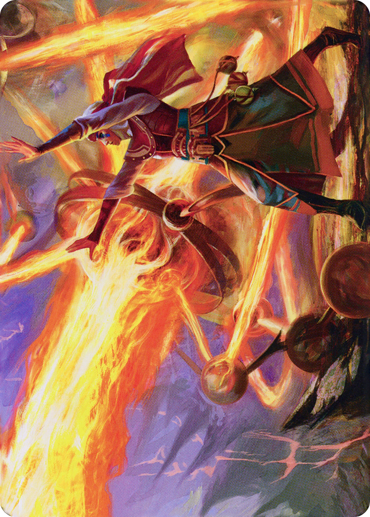 Ghitu Amplifier // Ghitu Amplifier (ADMU-032) - Dominaria United Art Series (Borderless) - Premium MTG Single from Wizards of the Coast - Just $0! Shop now at Game Crave Tournament Store