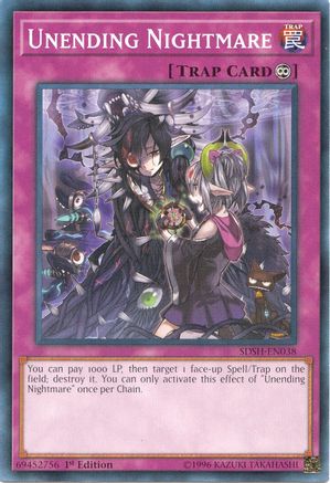 Unending Nightmare (SDSH-EN038) - Structure Deck: Shaddoll Showdown 1st Edition - Premium Yugioh Single from Konami - Just $0.25! Shop now at Game Crave Tournament Store