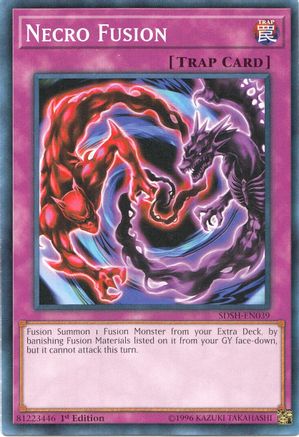 Necro Fusion (SDSH-EN039) - Structure Deck: Shaddoll Showdown Unlimited - Premium Yugioh Single from Konami - Just $0.25! Shop now at Game Crave Tournament Store