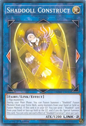 Shaddoll Construct (SDSH-EN044) - Structure Deck: Shaddoll Showdown 1st Edition - Premium Yugioh Single from Konami - Just $0.08! Shop now at Game Crave Tournament Store