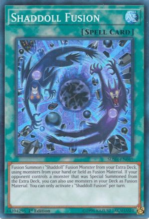 Shaddoll Fusion (SDSH-EN049) - Structure Deck: Shaddoll Showdown 1st Edition - Premium Yugioh Single from Konami - Just $0.90! Shop now at Game Crave Tournament Store