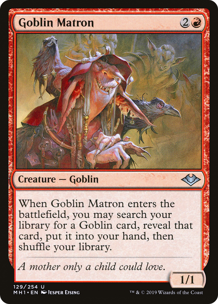 Goblin Matron (MH1-129) - Modern Horizons - Premium MTG Single from Wizards of the Coast - Just $0.25! Shop now at Game Crave Tournament Store