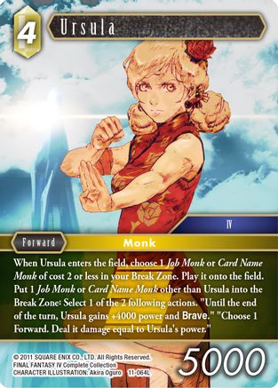 Ursula (OPUS XI) - Premium Final Fantasy Single from Opus XI - Just $0.65! Shop now at Game Crave Tournament Store