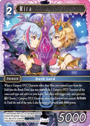 Mira (OPUS XI) Foil - Premium Final Fantasy Single from Opus XI - Just $0.53! Shop now at Game Crave Tournament Store