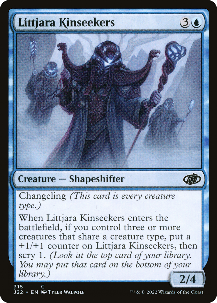 Littjara Kinseekers (J22-315) - Jumpstart 2022 - Premium MTG Single from Wizards of the Coast - Just $0.08! Shop now at Game Crave Tournament Store