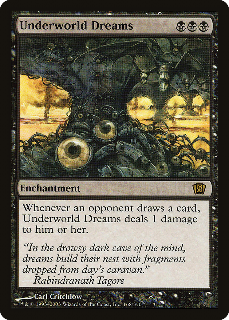 Underworld Dreams (8ED-168★) - Eighth Edition Foil - Premium MTG Single from Wizards of the Coast - Just $6.66! Shop now at Game Crave Tournament Store