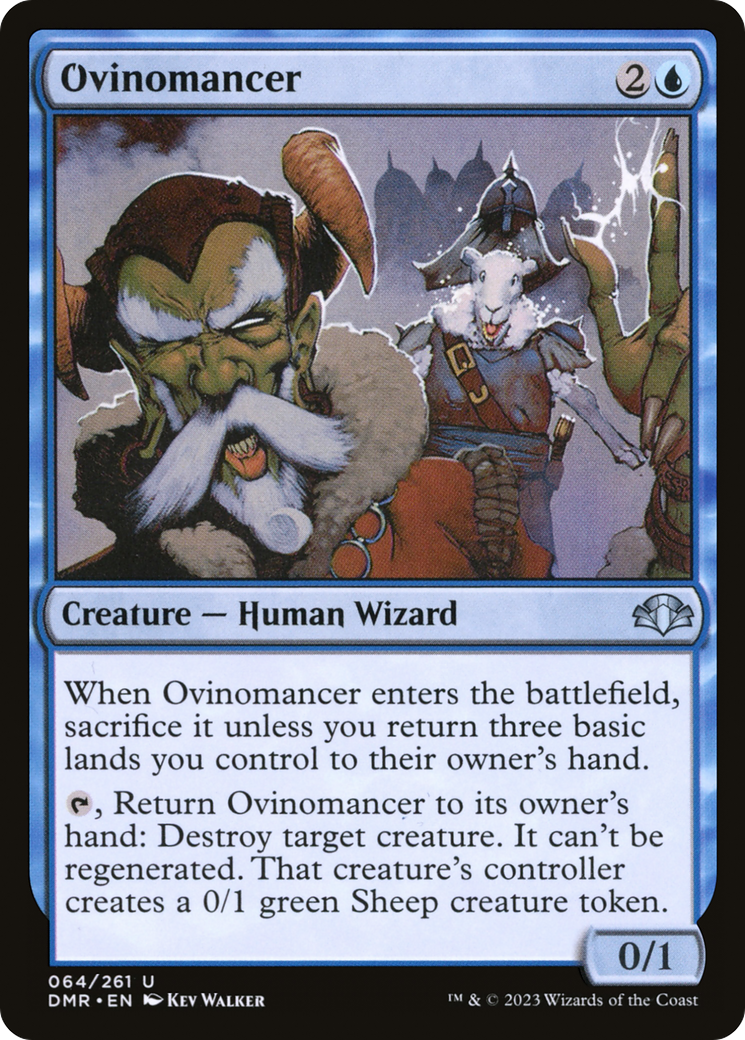 Ovinomancer (DMR-064) - Dominaria Remastered - Premium MTG Single from Wizards of the Coast - Just $0.08! Shop now at Game Crave Tournament Store