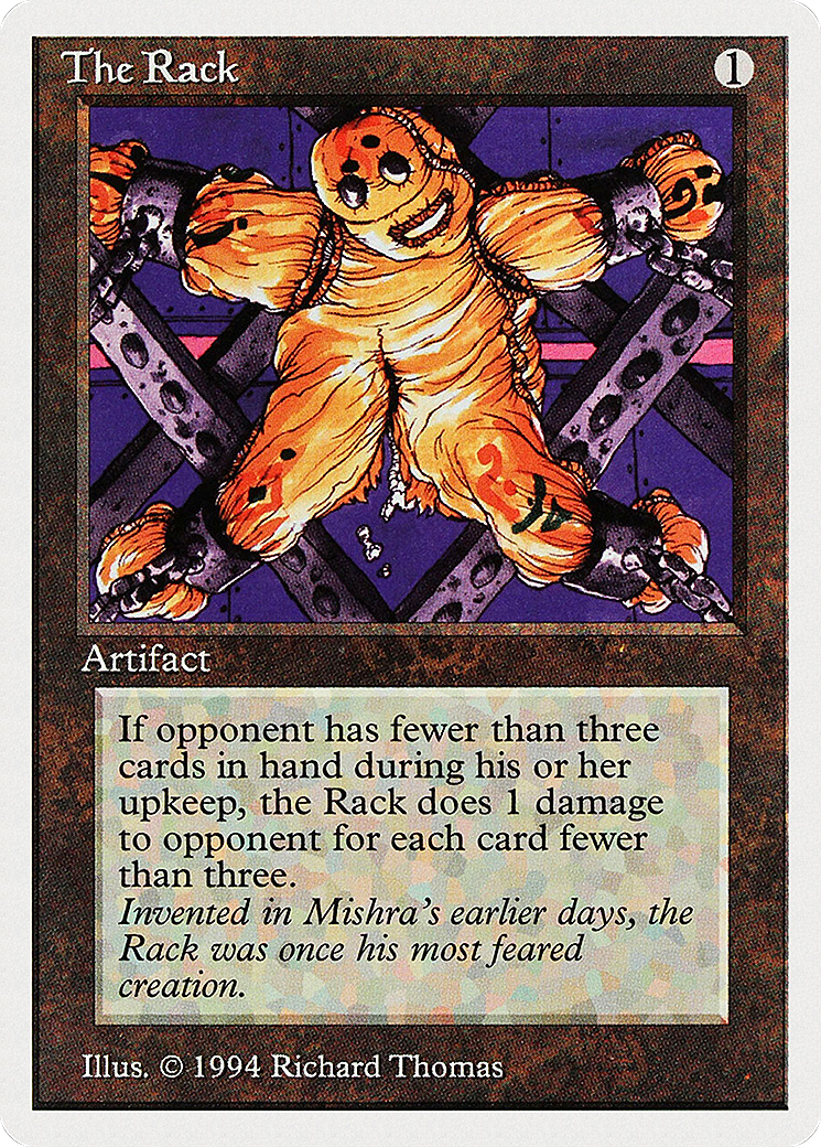 The Rack (SUM-278) - Summer Magic / Edgar - Premium MTG Single from Wizards of the Coast - Just $96! Shop now at Game Crave Tournament Store