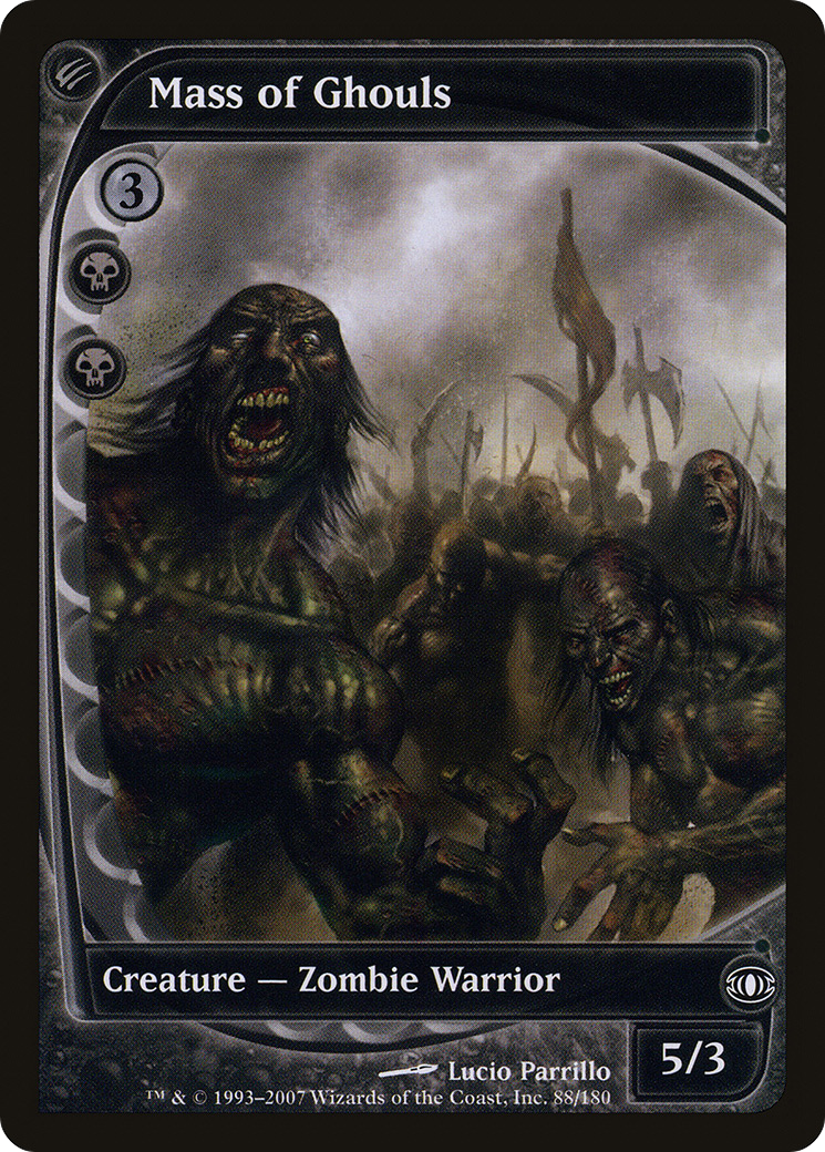 Mass of Ghouls (FUT-088) - Future Sight - Premium MTG Single from Wizards of the Coast - Just $0.08! Shop now at Game Crave Tournament Store
