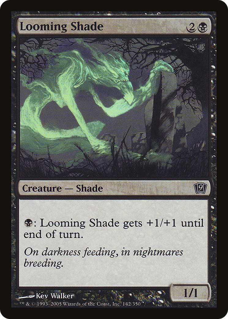 Looming Shade (9ED-142★) - Ninth Edition Foil - Premium MTG Single from Wizards of the Coast - Just $0.08! Shop now at Game Crave Tournament Store