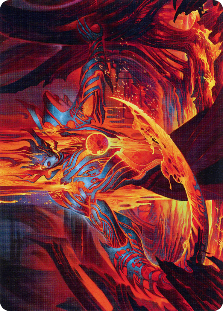 Free from Flesh // Free from Flesh (AONE-027) - Phyrexia: All Will Be One Art Series (Borderless) - Premium MTG Single from Wizards of the Coast - Just $0! Shop now at Game Crave Tournament Store
