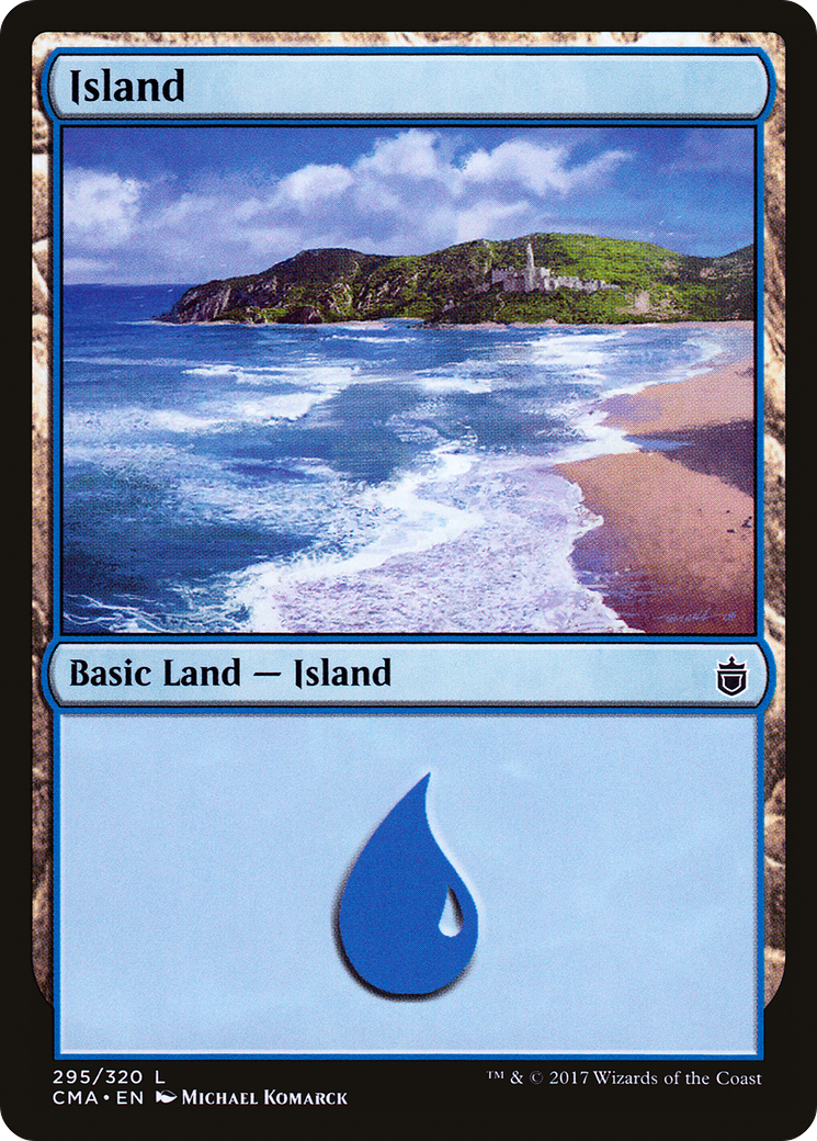 Island (CMA-295) - Commander Anthology - Premium MTG Single from Wizards of the Coast - Just $0.08! Shop now at Game Crave Tournament Store