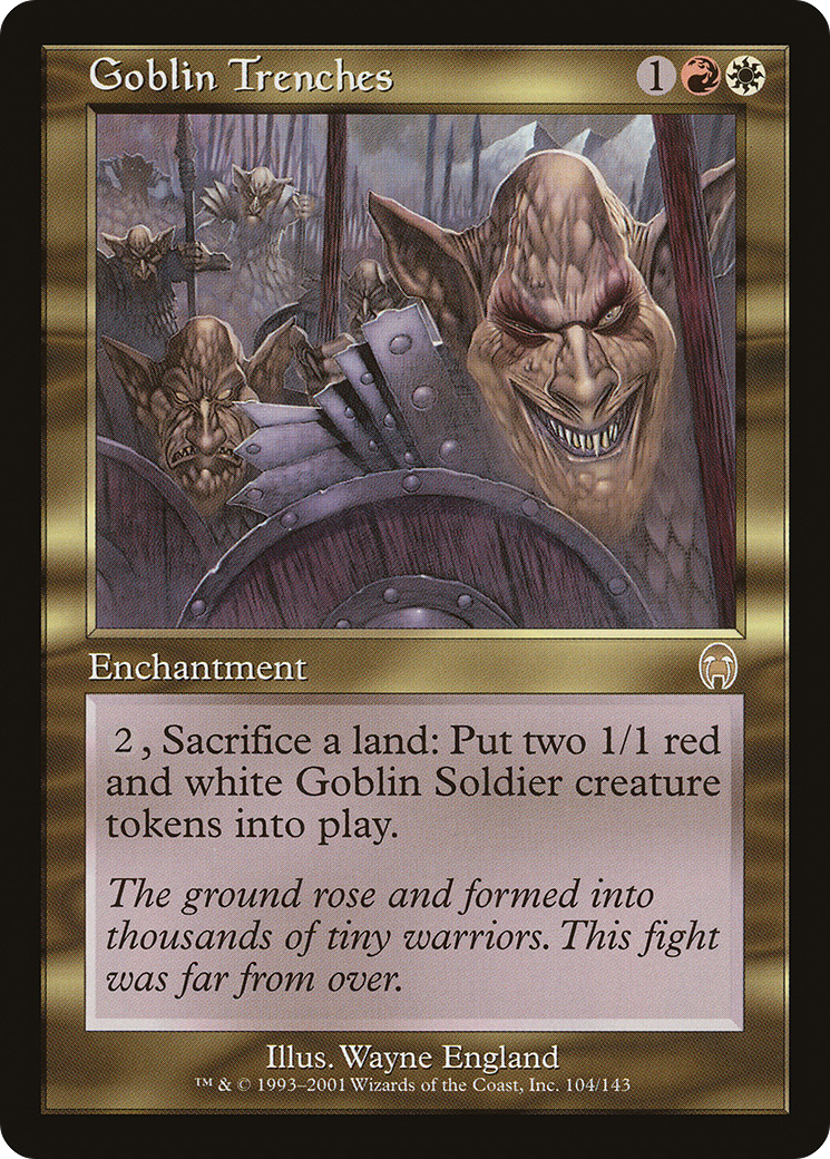 Goblin Trenches (APC-104) - Apocalypse - Premium MTG Single from Wizards of the Coast - Just $0.08! Shop now at Game Crave Tournament Store