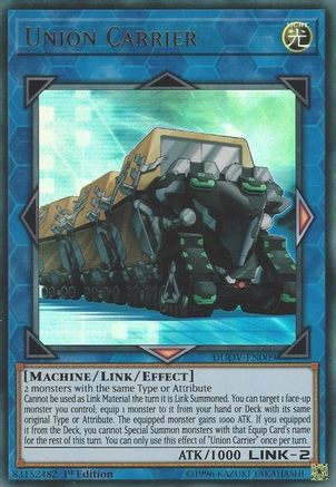 Union Carrier (DUOV-EN009) - Duel Overload 1st Edition - Premium Yugioh Single from Konami - Just $1.42! Shop now at Game Crave Tournament Store