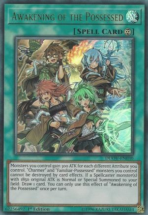 Awakening of the Possessed (DUOV-EN030) - Duel Overload 1st Edition - Premium Yugioh Single from Konami - Just $0.29! Shop now at Game Crave Tournament Store