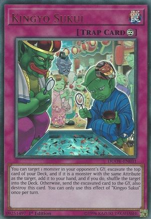 Kingyo Sukui (DUOV-EN031) - Duel Overload 1st Edition - Premium Yugioh Single from Konami - Just $0.25! Shop now at Game Crave Tournament Store