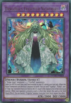 Dangerous Frightfur Nightmary (DUOV-EN038) - Duel Overload 1st Edition - Premium Yugioh Single from Konami - Just $0.23! Shop now at Game Crave Tournament Store