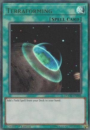 Terraforming (DUOV-EN088) - Duel Overload 1st Edition - Premium Yugioh Single from Konami - Just $0.79! Shop now at Game Crave Tournament Store